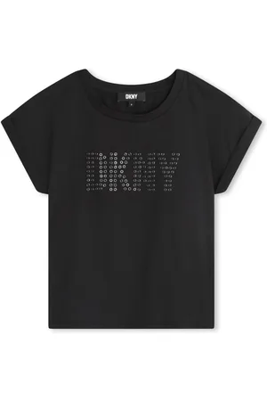DKNY Logo-embellished organic cotton T-shirt