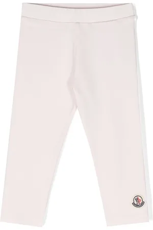 Moncler Logo-patch stretch-cotton leggings