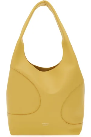 Salvatore Ferragamo Debossed-logo panelled leather bag