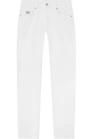 VERSACE Medusa Head detail straight-legged jeans