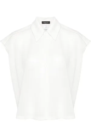 Fabiana Filippi Fine-knit sleeveless shirt