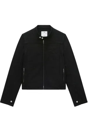 Courrèges Zip-up denim jacket