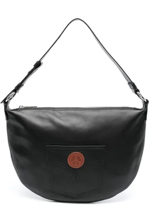 Moschino Adjustable leather shoulder bag