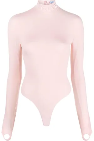Sexy Satin Oil Shiny Thong Leotard One-piece High Cut Wet Look Body
