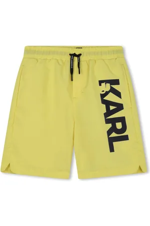 Karl Lagerfeld Logo-print swim shorts