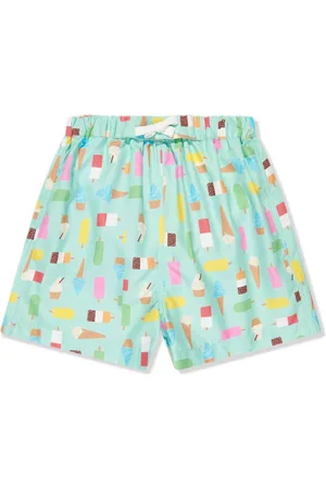 Rachel Riley Ice cream-print swim shorts