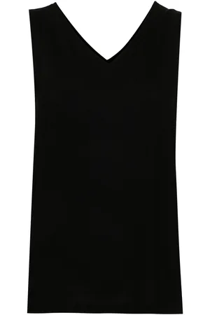 Fabiana Filippi Georgette-crepe top