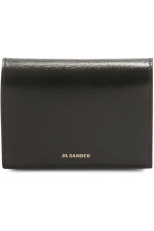 Jil Sander Logo-embossed leather cardholder