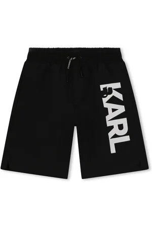 Karl Lagerfeld Logo-print swim shorts