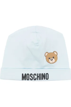 Moschino Teddy Bear logo beanie