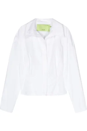 GAUGE81 Cabos cropped cotton shirt