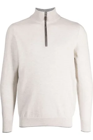 N.PEAL Carnaby half-zip jumper