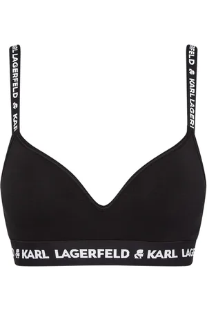 Karl Lagerfeld Sheer demi-cup Bra - Farfetch