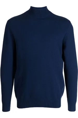 N.PEAL Roll-neck cashmere jumper