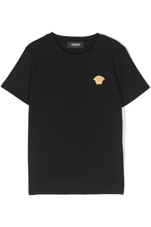 VERSACE Medusa Head-patch cotton T-shirt