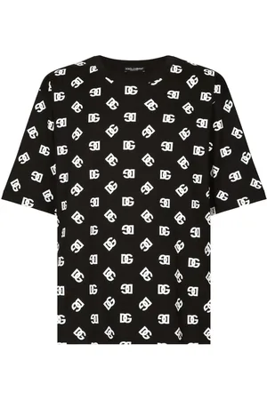 Dolce & Gabbana Monogram-print cotton T-shirt