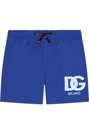 Dolce & Gabbana Logo-print swim shorts