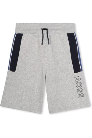 HUGO BOSS Logo-print track shorts