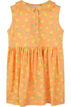 Rachel Riley Pineapple-print sleeveless dress