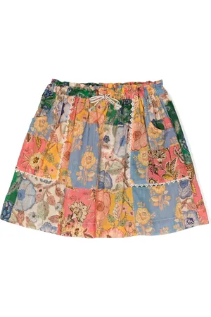 ZIMMERMANN Junie patchwork skirt