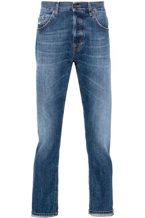Dondup Icon mid-rise straight-leg jeans