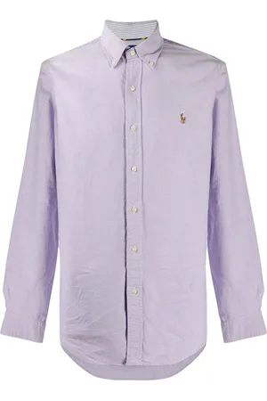 Ralph Lauren Logo embroidered button-down shirt