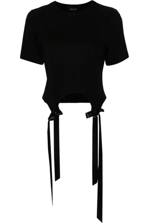 Simone Rocha Bow-detail cotton dress