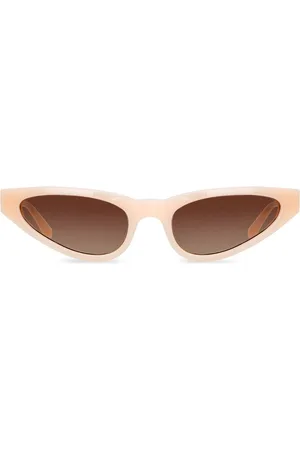 Linda Farrow X Magda Butrym oversized-frame sunglasses