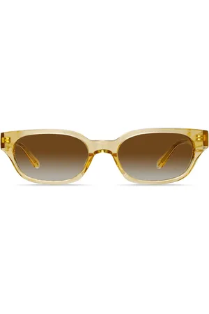 Linda Farrow X Magda Butrym rectangle-frame sunglasses