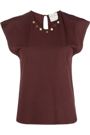FORTE FORTE Studded cotton blouse