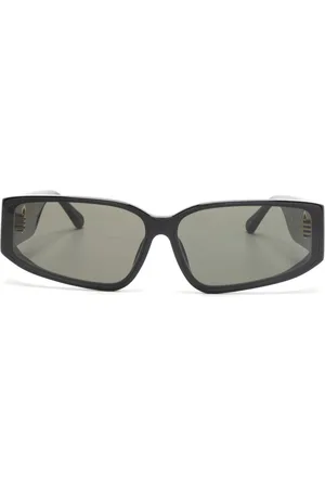 Linda Farrow Senna rectangle-frame sunglasses