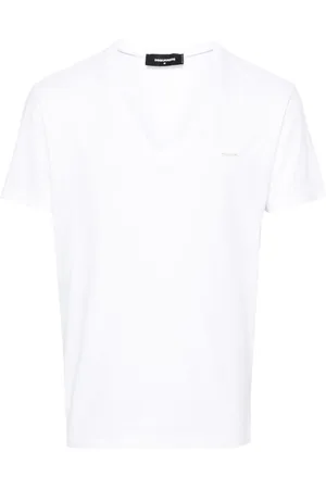 Dsquared2 Logo-plaque cotton T-shirt