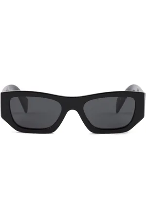 Prada Logo-plaque rectangle-frame sunglasses