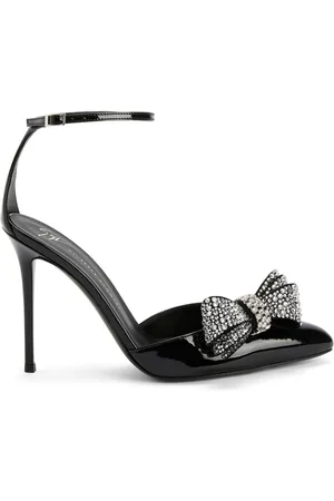 Giuseppe Zanotti Mahrtina 105mm bow-detail pumps