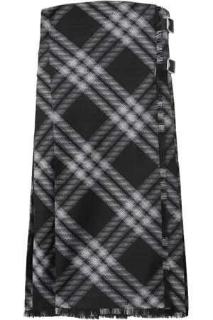 Burberry Checked wrap minidress
