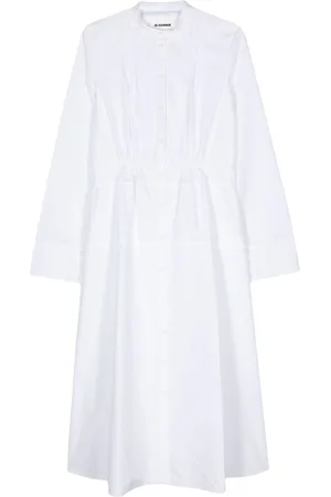 Jil Sander Cotton poplin shirt dress