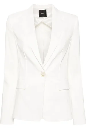 Pinko Ghera linen-blend blazer