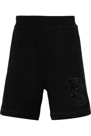 Dsquared2 D2-appliqu?? track shorts