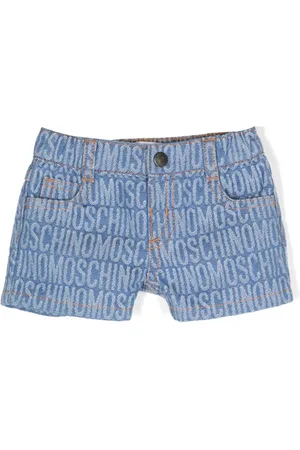 Moschino All-over logo-jacquard shorts