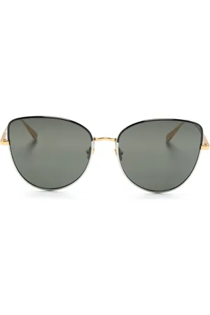 Linda Farrow Eloise oversize-frame sunglasses