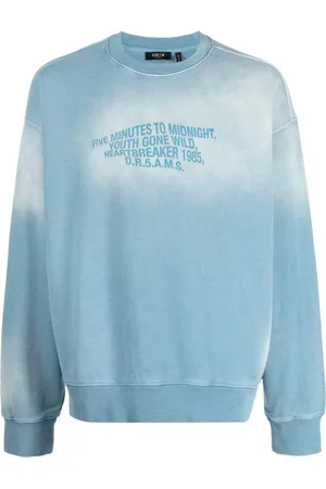 FIVE CM Sun-fade crew-neck sweatshirt