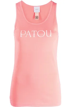 Patou Logo-print cotton vest