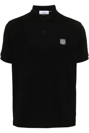 Stone Island Compass-appliqu?? polo shirt