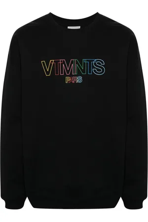 VTMNTS Logo-print crew-neck sweatshirt