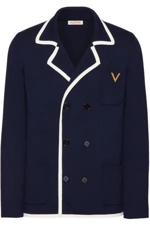 VALENTINO GARAVANI VGold double-breasted wool jacket