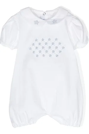 SIOLA Embroidered-motif romper