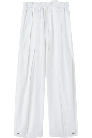 Jil Sander Pleat-detail wide-leg trousers