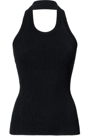 Proenza Schouler Ribbed halterneck top