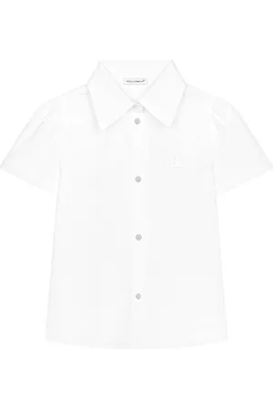 Dolce & Gabbana Logo-appliqu?? cotton shirt