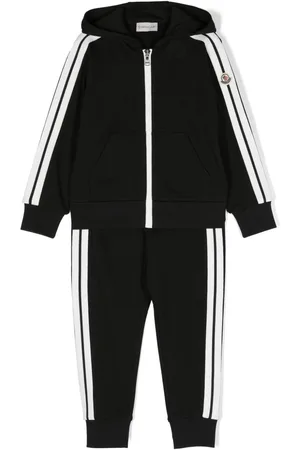 Moncler Striped cotton track suit